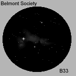 Drawing - nebula - B33 - 150 x 150